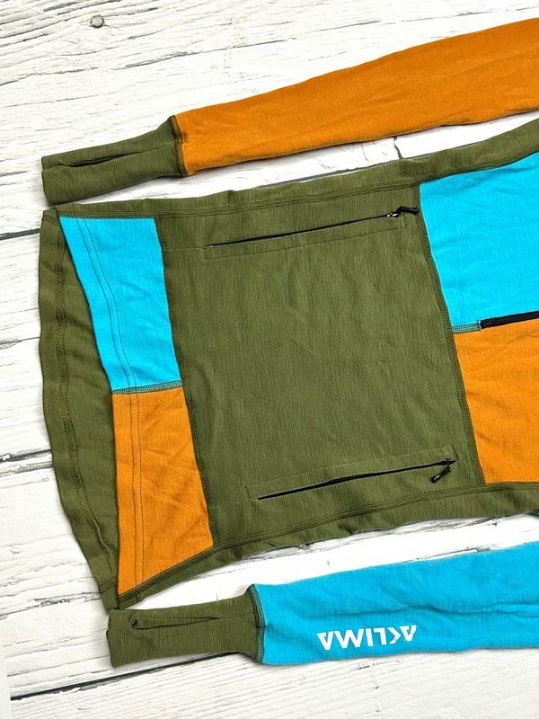 Aclima Warmwool Wełniana Bluza z Kominiarka Damska 100% Merino Wool r.