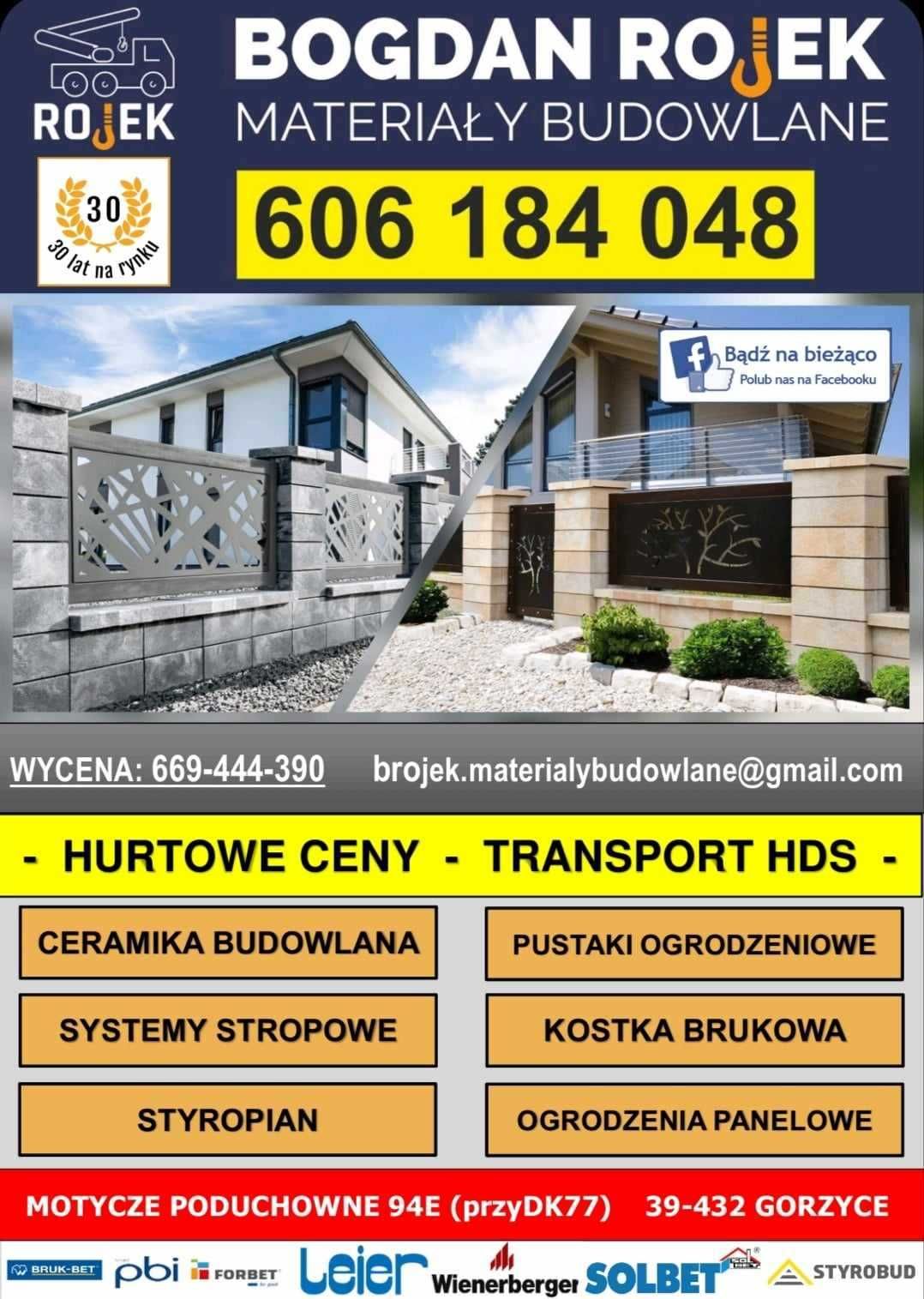 pustak SOLBET 24x24x59 bloczek betonowy silikaty suporex HDS zaprawa