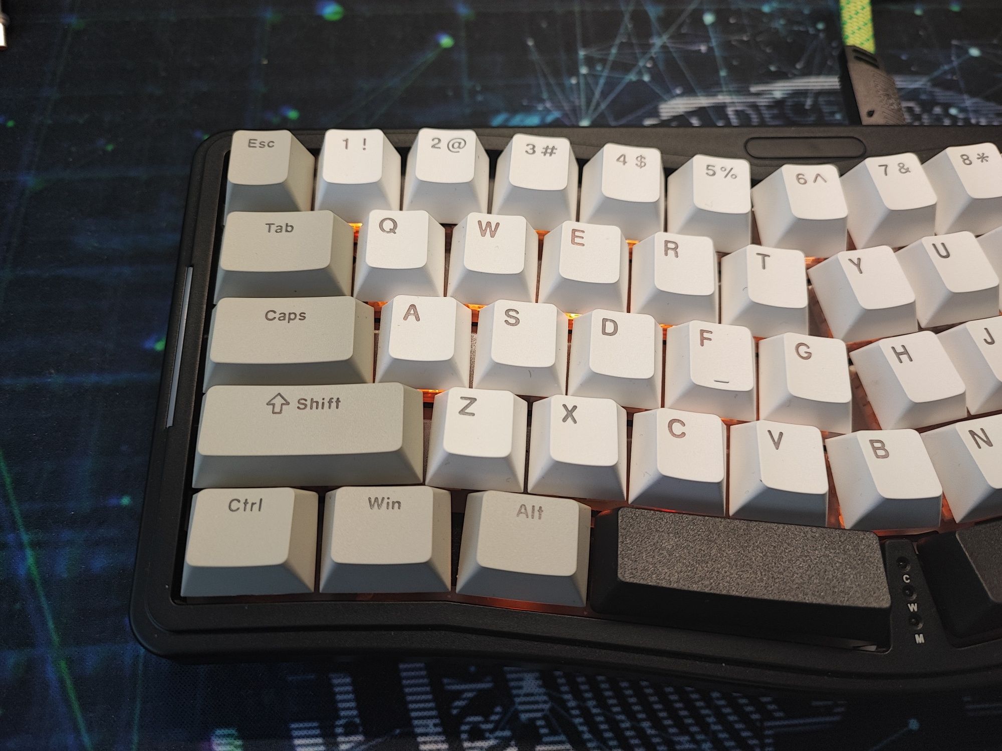 Klawiatura Ergonomiczna Ajazz AKS068 MOD + Numeryczna Apayado MOD