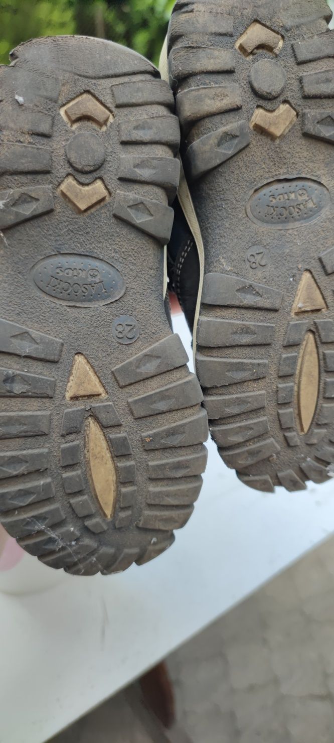 Buty/ kozaki skórzane zimowe dla chlopca  Lasocki - i rozmiar 28
