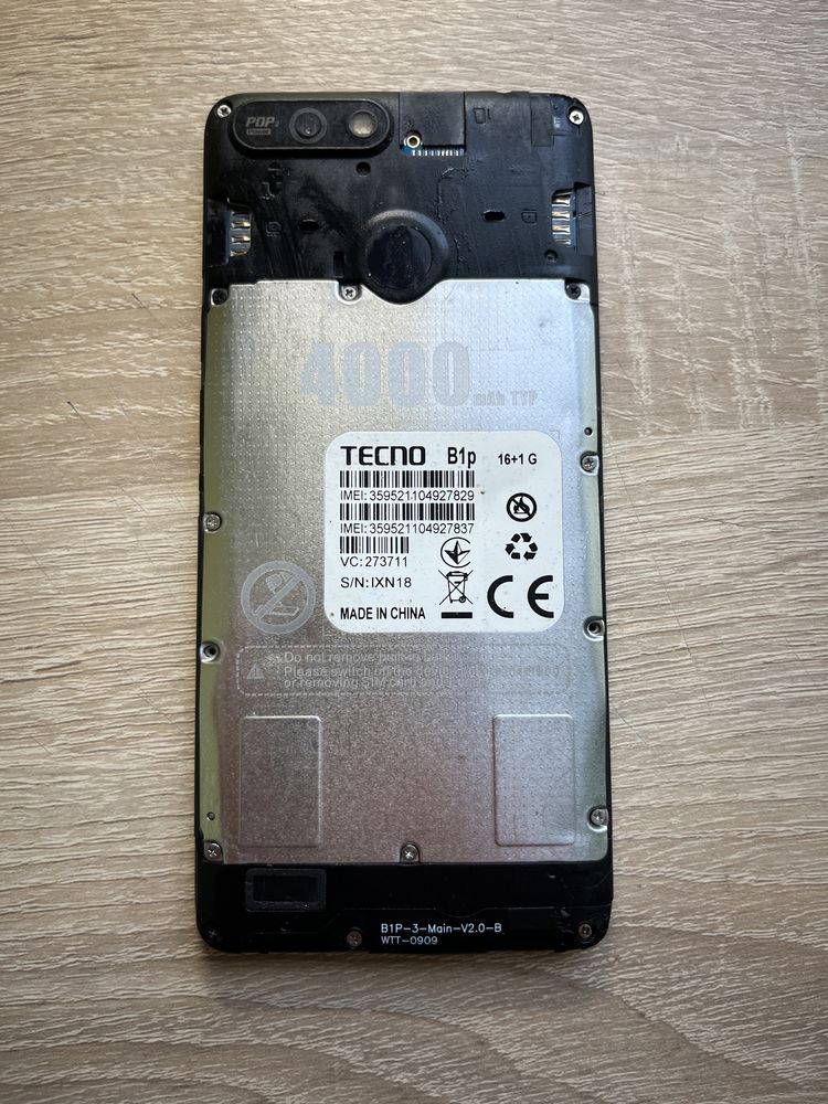 Tecno B1p pop 2 power