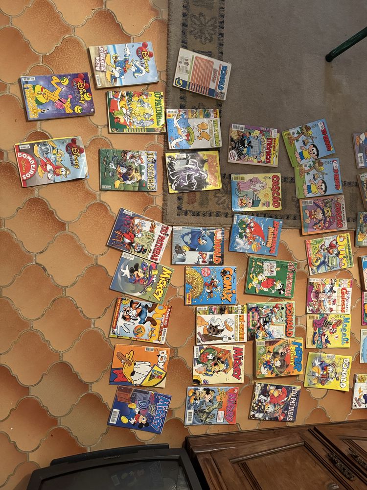 Colecao de 90 banda desenha da disney e não só