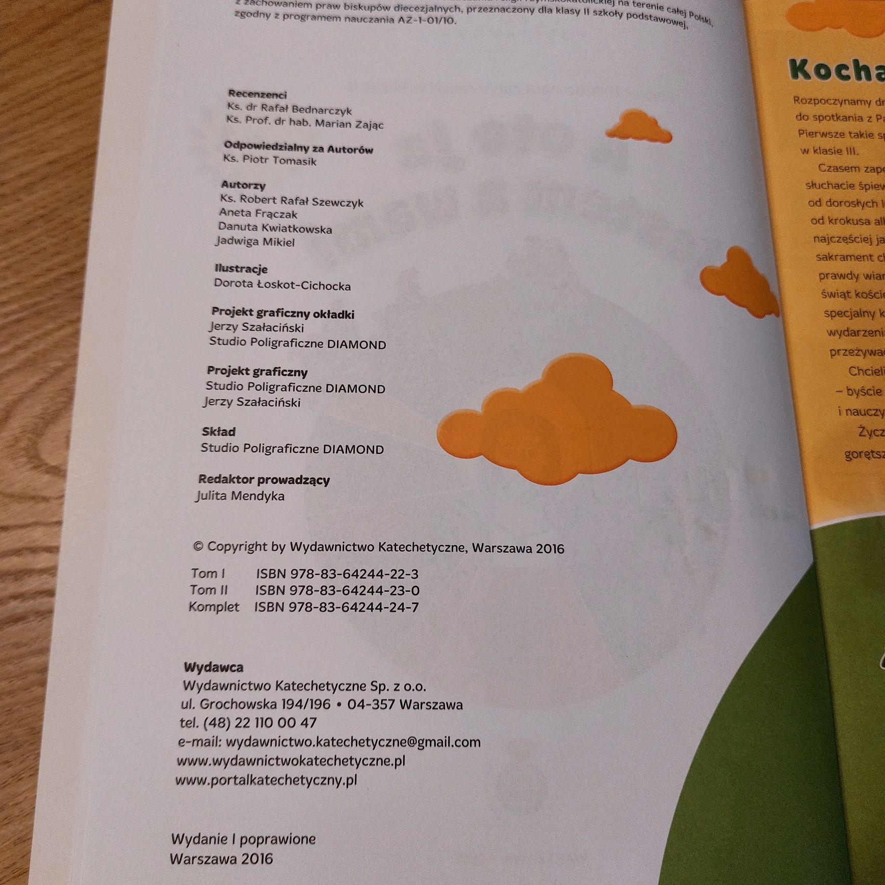 Religia klasa 2 cześć 1 i 2 "A oto ja jestem z Wami"