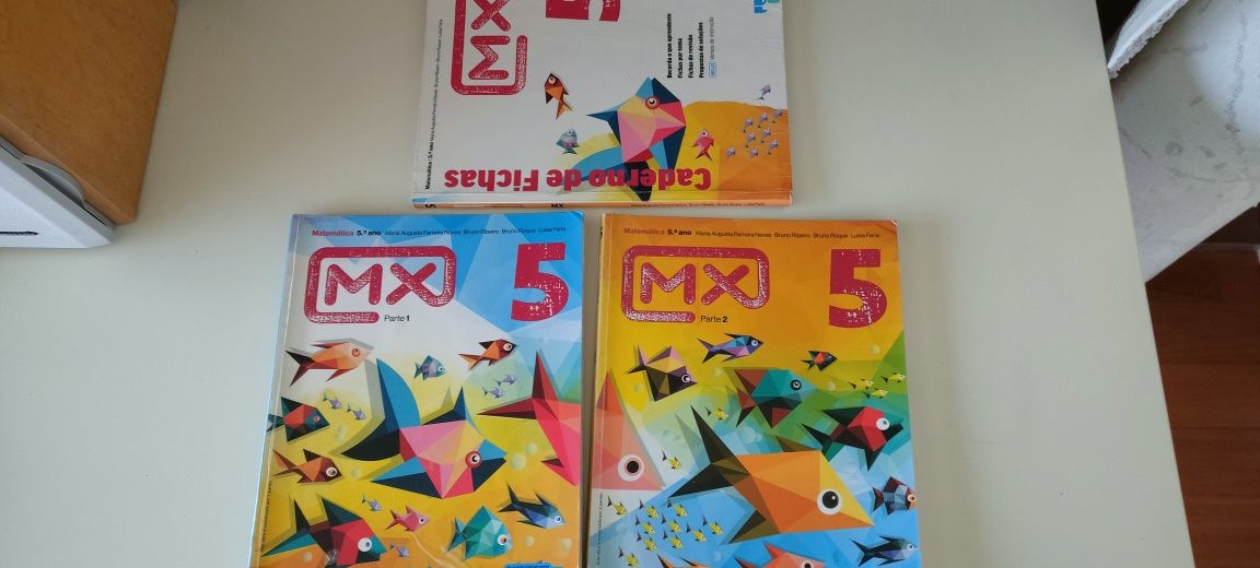 Livro de matemática MX5 5Ano