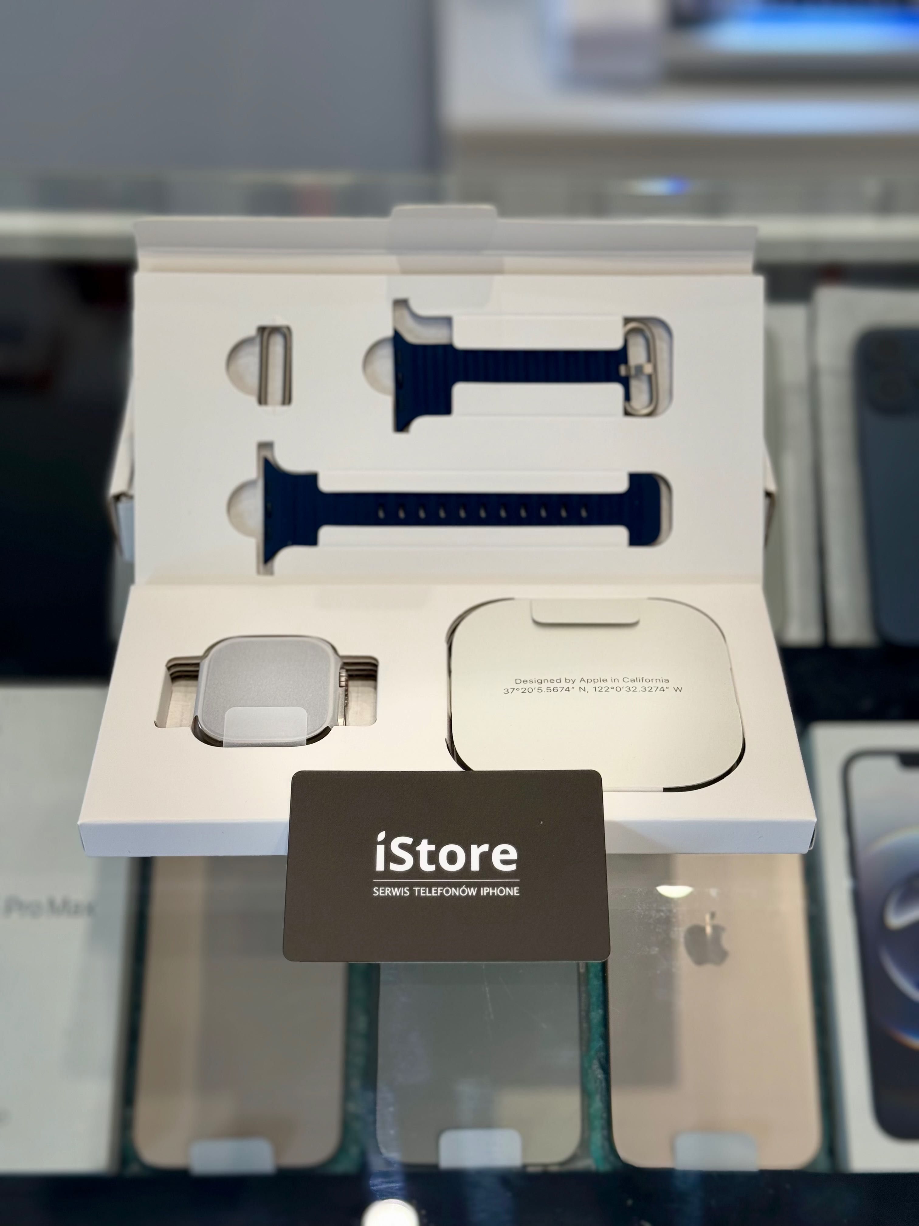 NOWY Apple Watch Ultra 2 gen. • White • Orange • Blue • GWARANCJA •