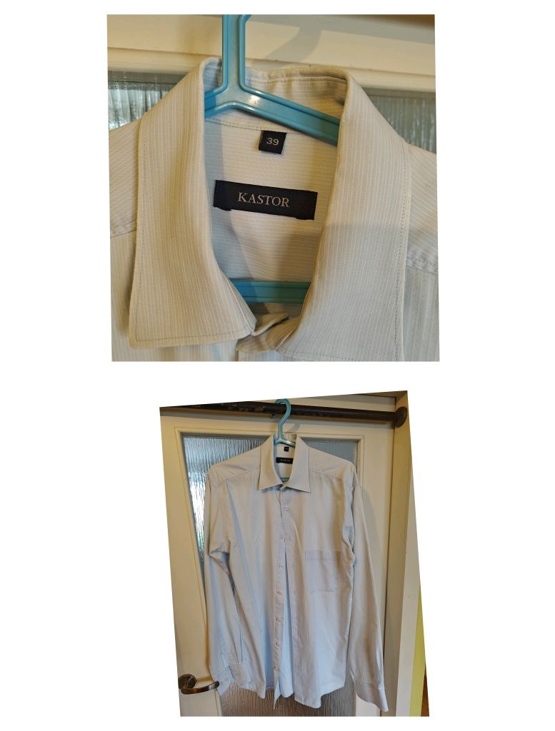 Zestaw 7 koszul męskich slim fit 39/188-194, Wólczanka, Vistula, baweł