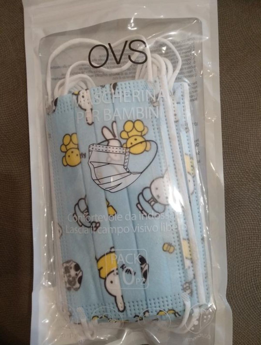 Детские маски от фирмы OVS