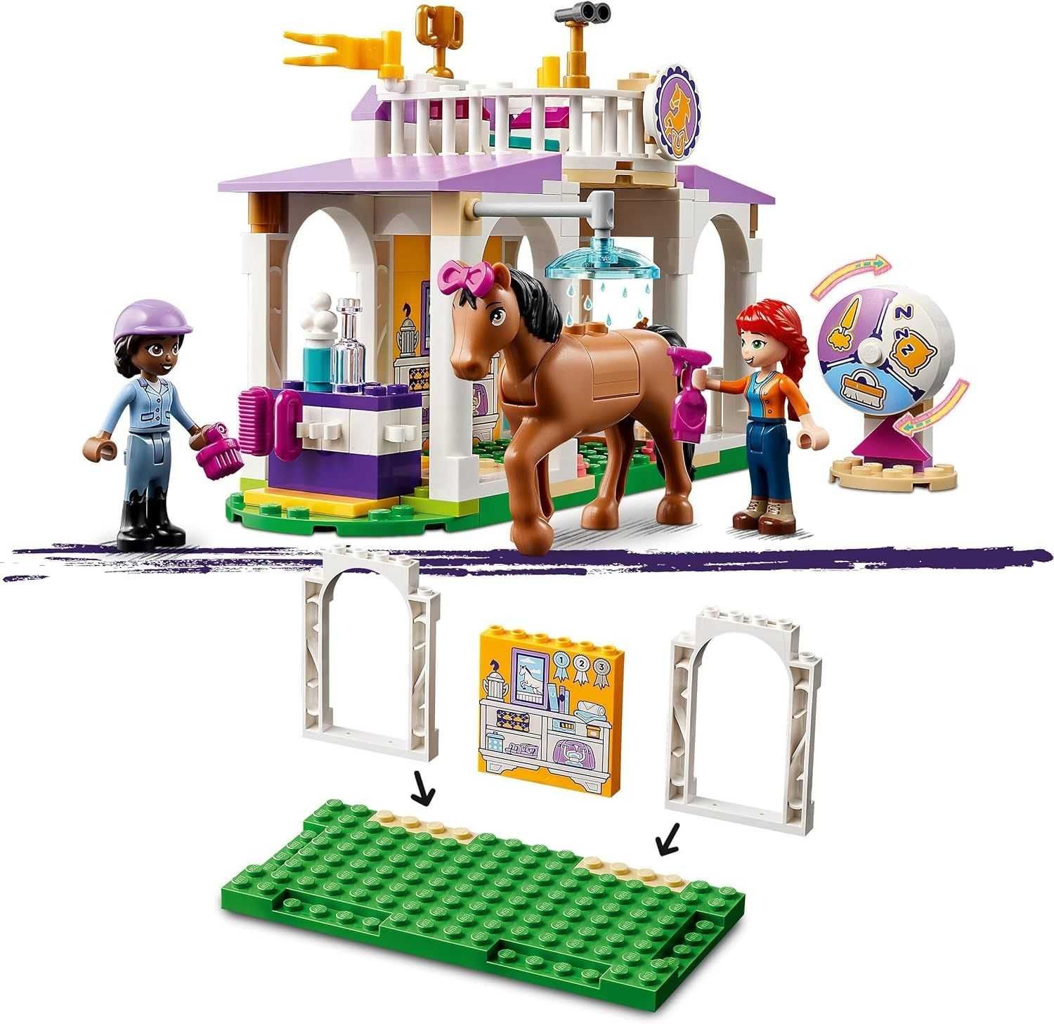 Klocki LEGO Friends, nowe, Szkolenie koni, 41746, 4+