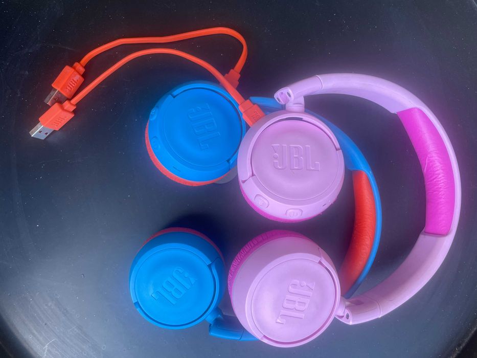 JBL BLUETOOTH HEADPHONE KIDS SPEAKERS - INDIVIDUAL OU PAR