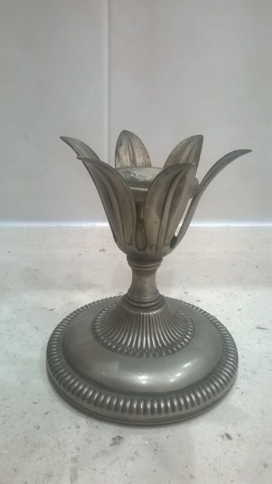 2 Castiçais estanho