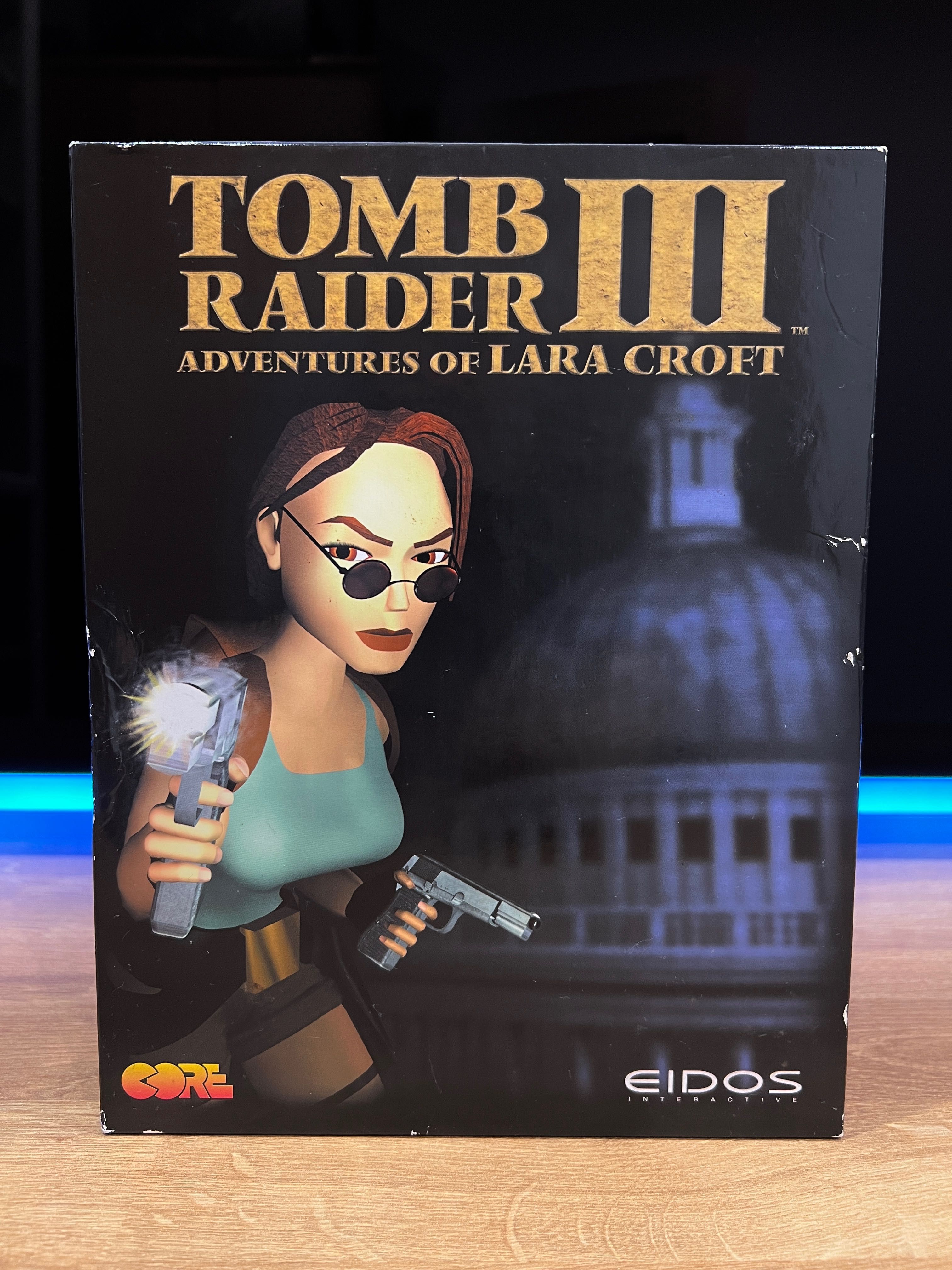 Tomb Raider III 3 (PC EN 1998) BIG BOX premierowe kompletne wydanie