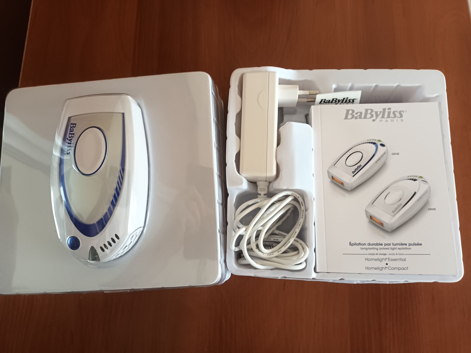 Depilator BaByliss homelight essential g933e, jak nowy