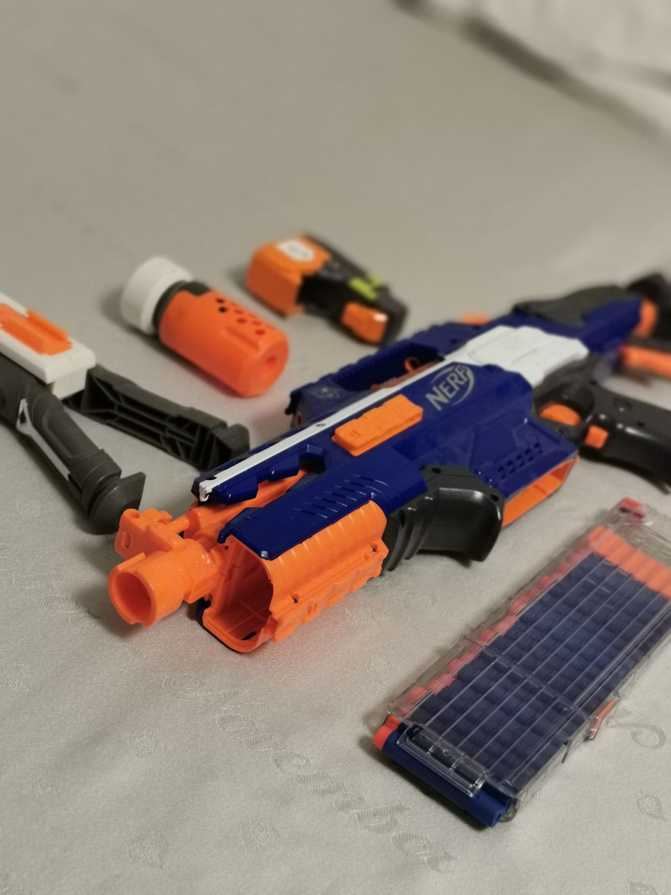 [mega zestaw] Nerf N-Strike Elite Rapidstrike CS-18 + akcesoria