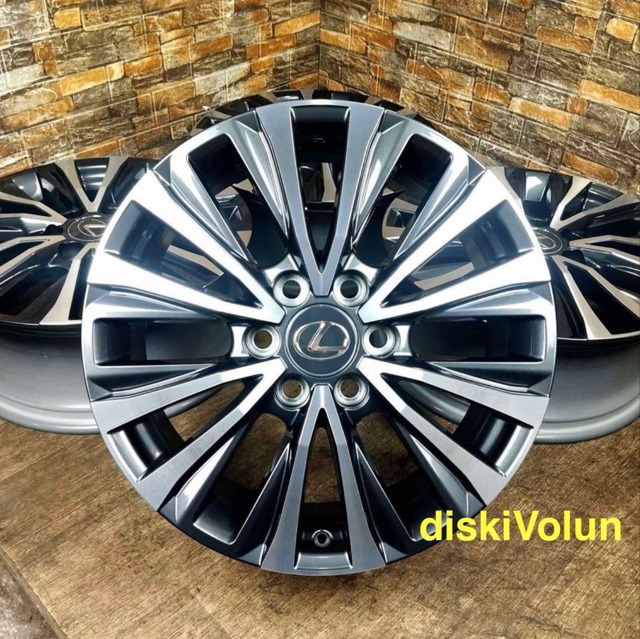оригинальные диски Lexus LX600 LX500D R20 6x139.7 Япония