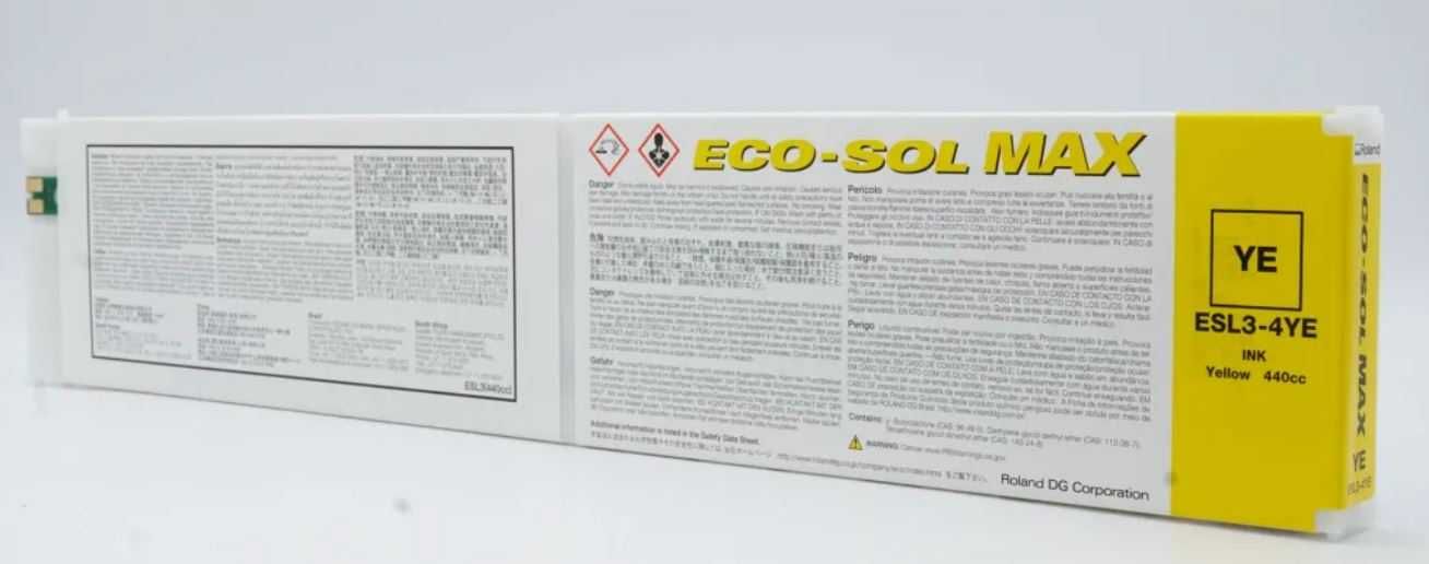 Чорнила Roland Eco-Sol MAX  ESL3-440 картридж 440 мл жовтий