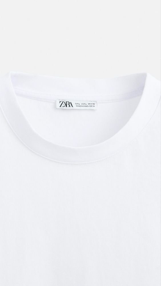 Футболка оверсайз Zara, дуже щільна!