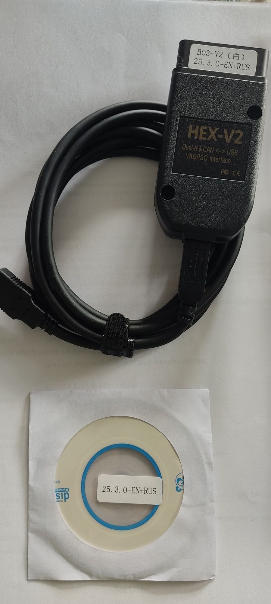 Автосканер VAG-COM HEX V2 VCDS  25.3 + збірник кодувань