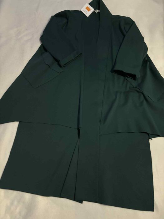 Szalony komplet  w butelkowej zieleni