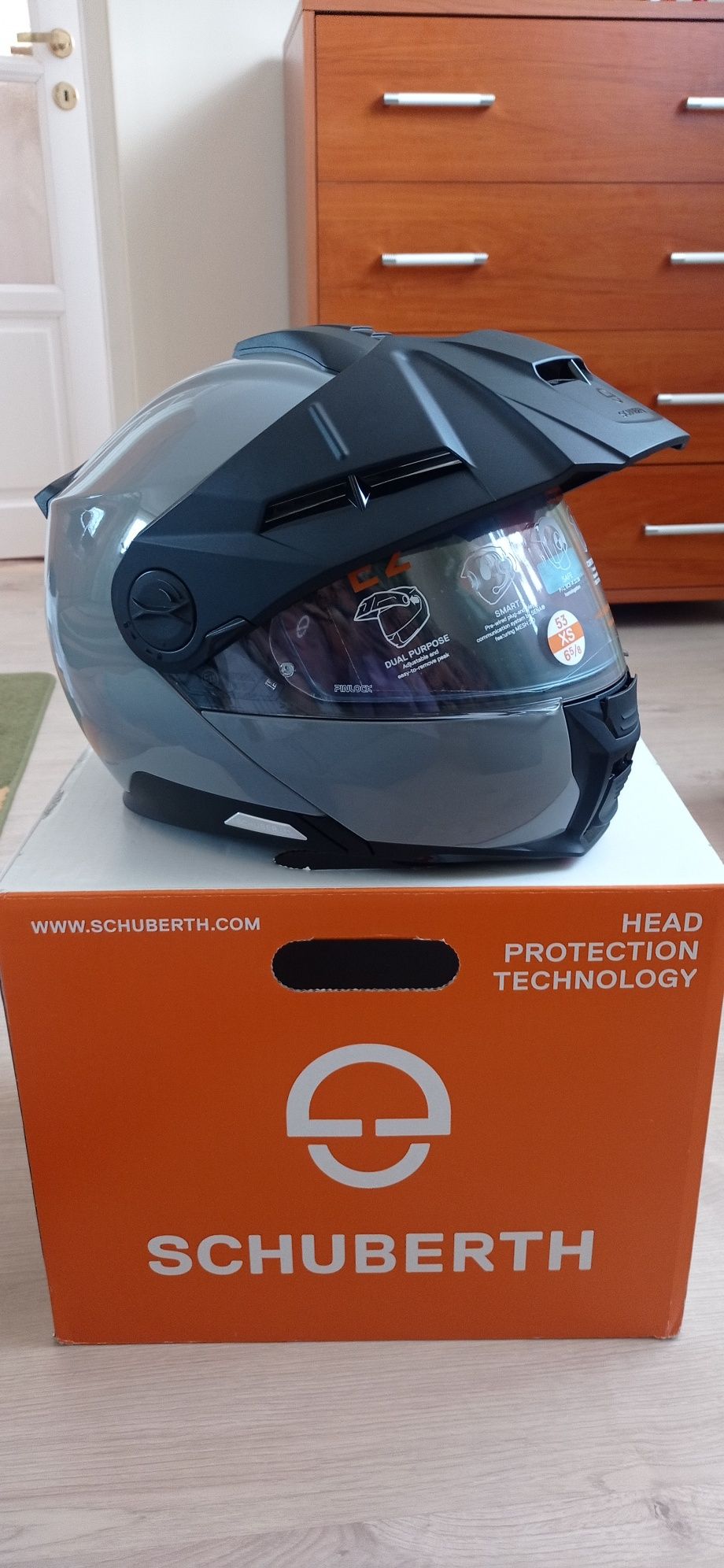Kask szczękowy Schuberth E2 rozm.XS