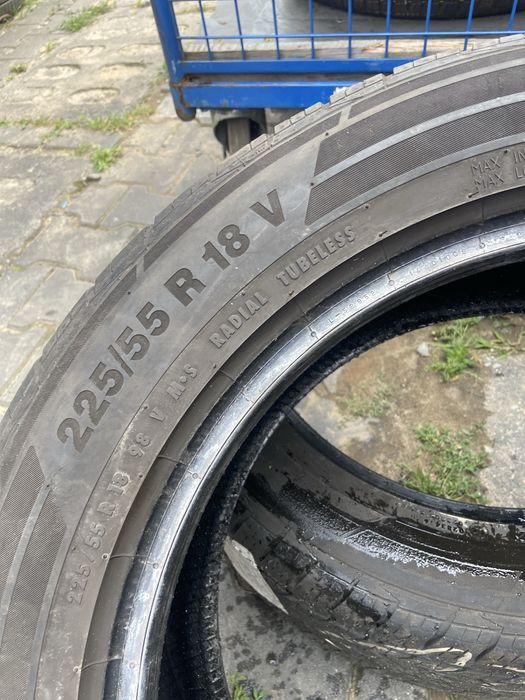 2x 225/55r18 Continental montaż 0zł szczecin