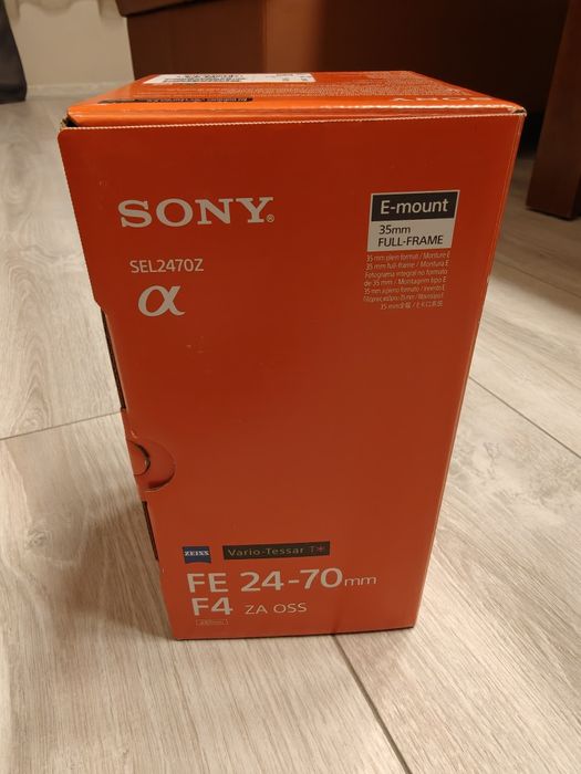 obiektyw Sony Zeiss 24-70 f4.0 SEL2470