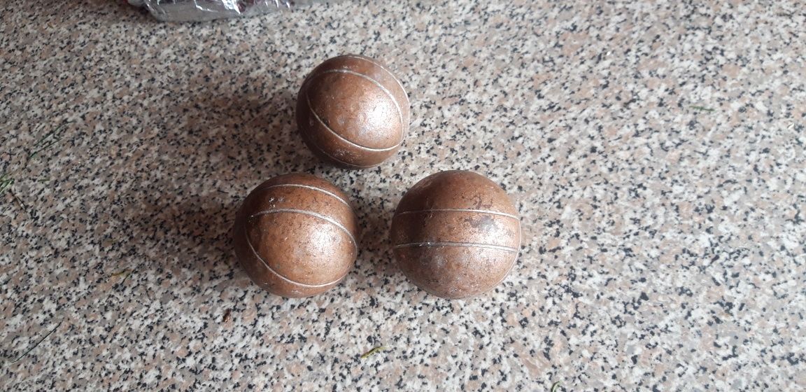 Conjunto de 3 Bolas de Petanca