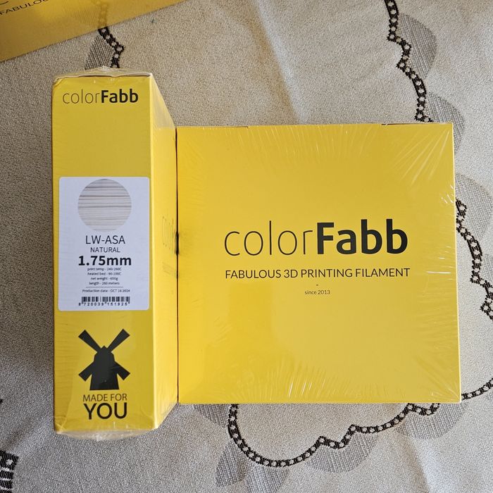filament ColorFabb LW-ASA Naturel