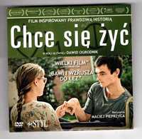 Chce się żyć (Dawid Ogrodnik, reż. Maciej Pieprzyca) DVD