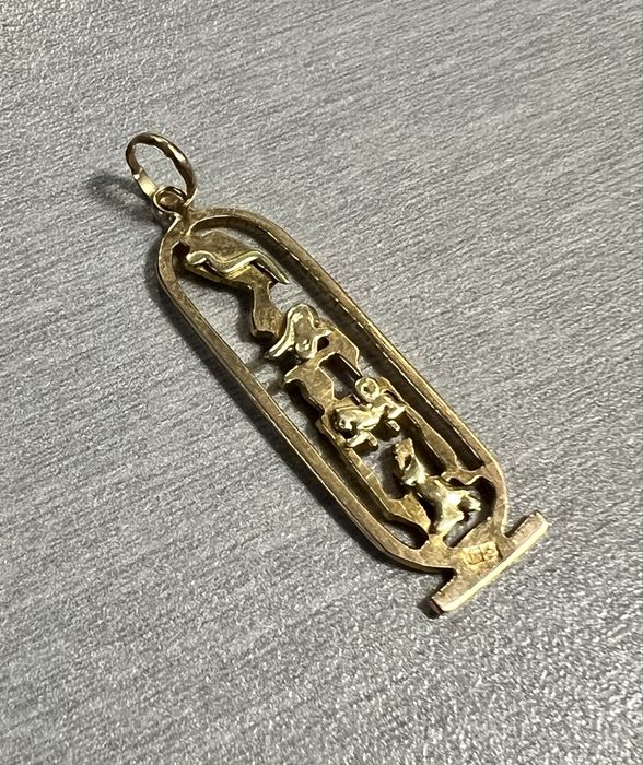 Złoto 750,zawieszka starożytny Egipt