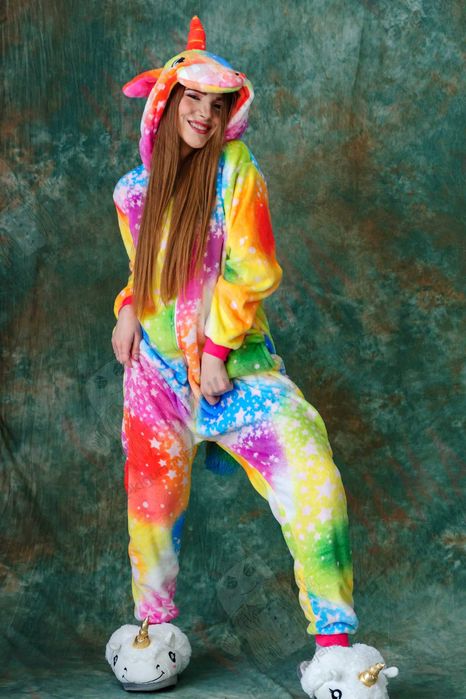 Суперціна! Кігурумі Космічний Єдиноріг піжама костюм подарунок