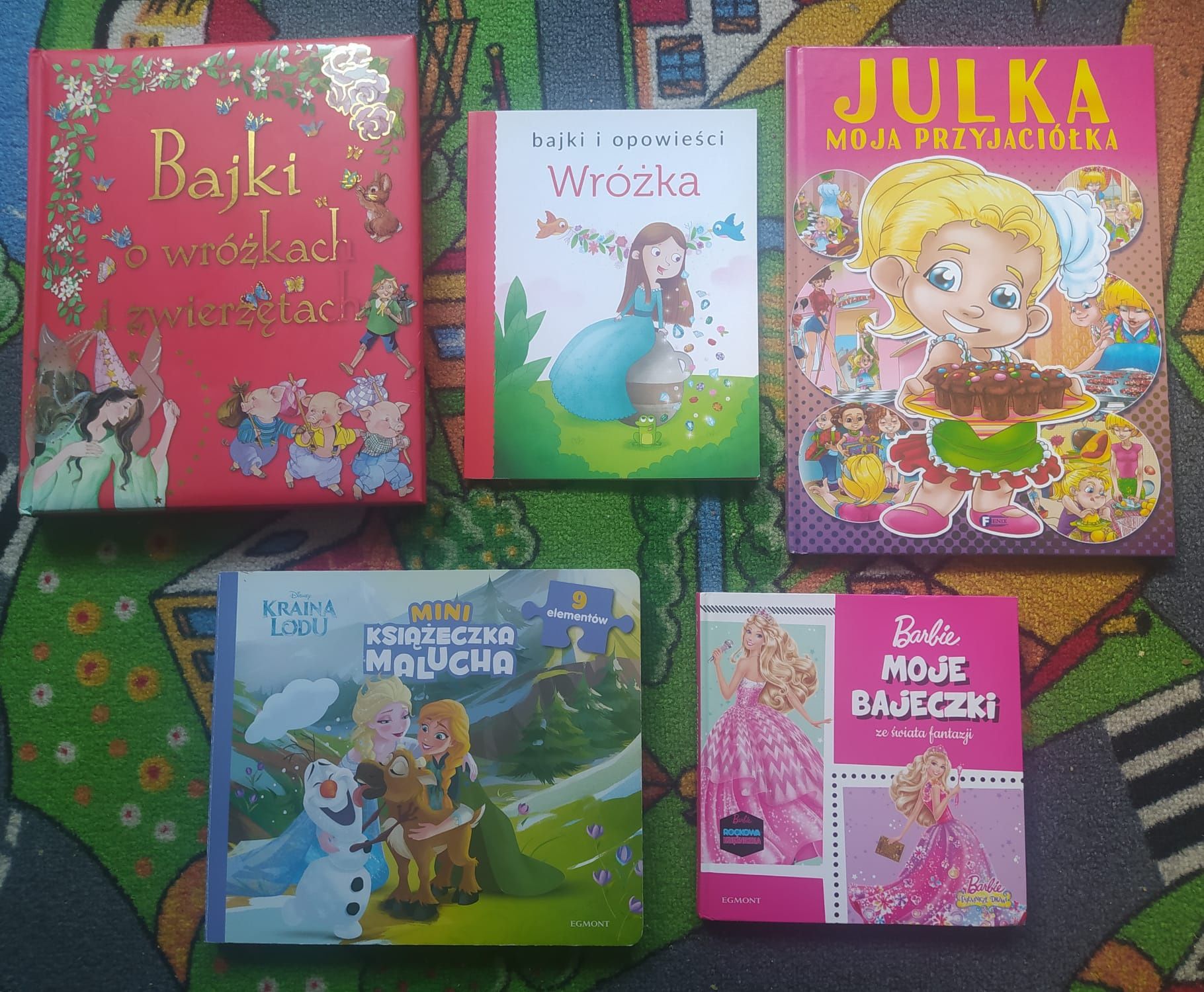 Zestaw 5 książeczek dla Małej Księżniczki - stan idealny