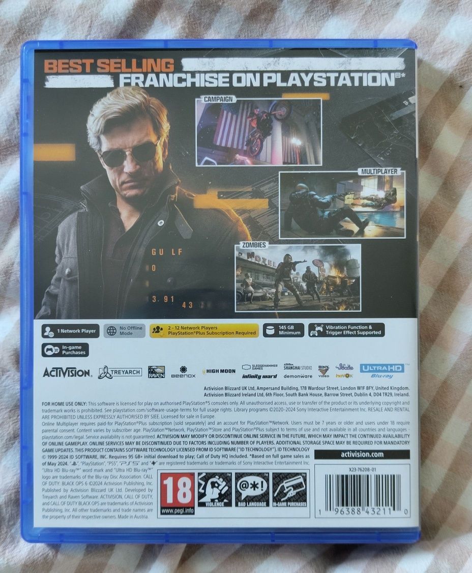 Продам Call of duty black ops 6 для PS5