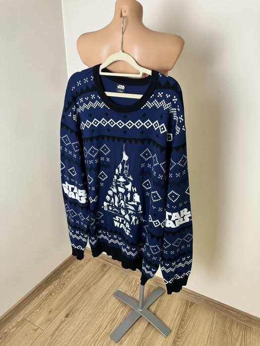Sweterek swiąteczny rozmiar XXL George Star wars sesja święta
