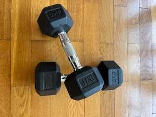 Halteres Hexagonais 4KG (PAR)