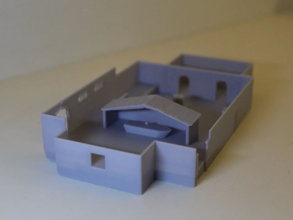 Mapa Ascent B-Site (Valorant) em 3D