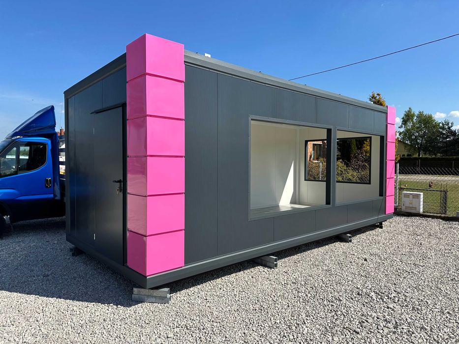 Pawilon Gastronomiczny Mieszkalny Usługowy Handlowy z płyty warstwowej