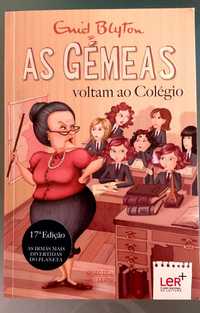 Livro "As Gêmeas" voltam ao Colégio NOVO