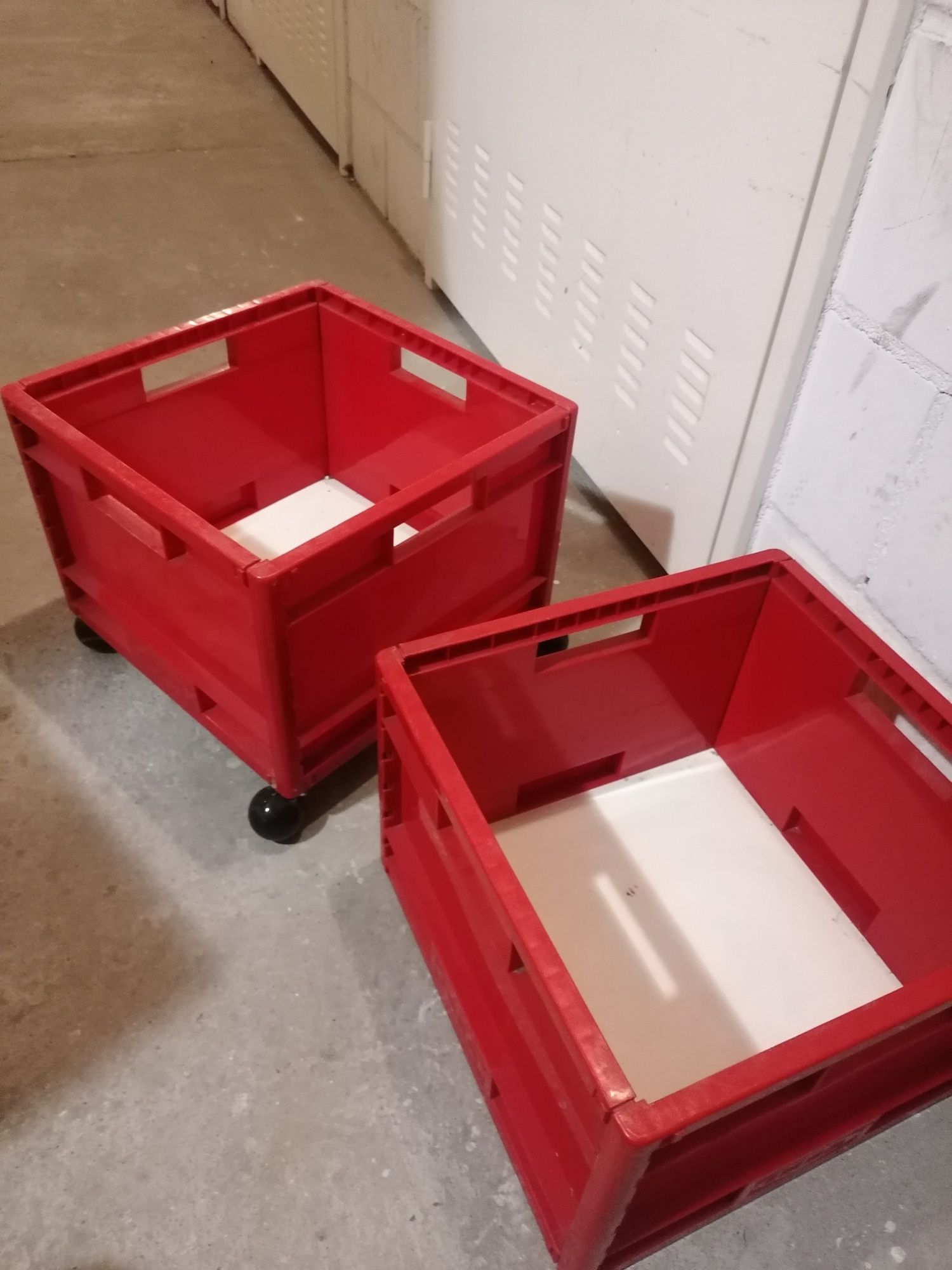 IKEA – Märd – Memphis Storage Crate – Set of 2 – 1991