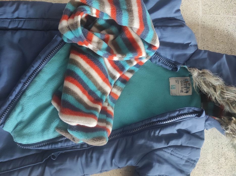 Kombinezon zimowy Smyk rozmiar 68