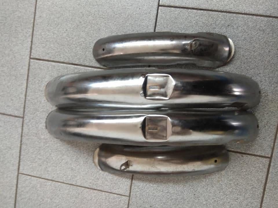 Guarda-lamas cromados NOVOS - Bicicleta antiga chopper