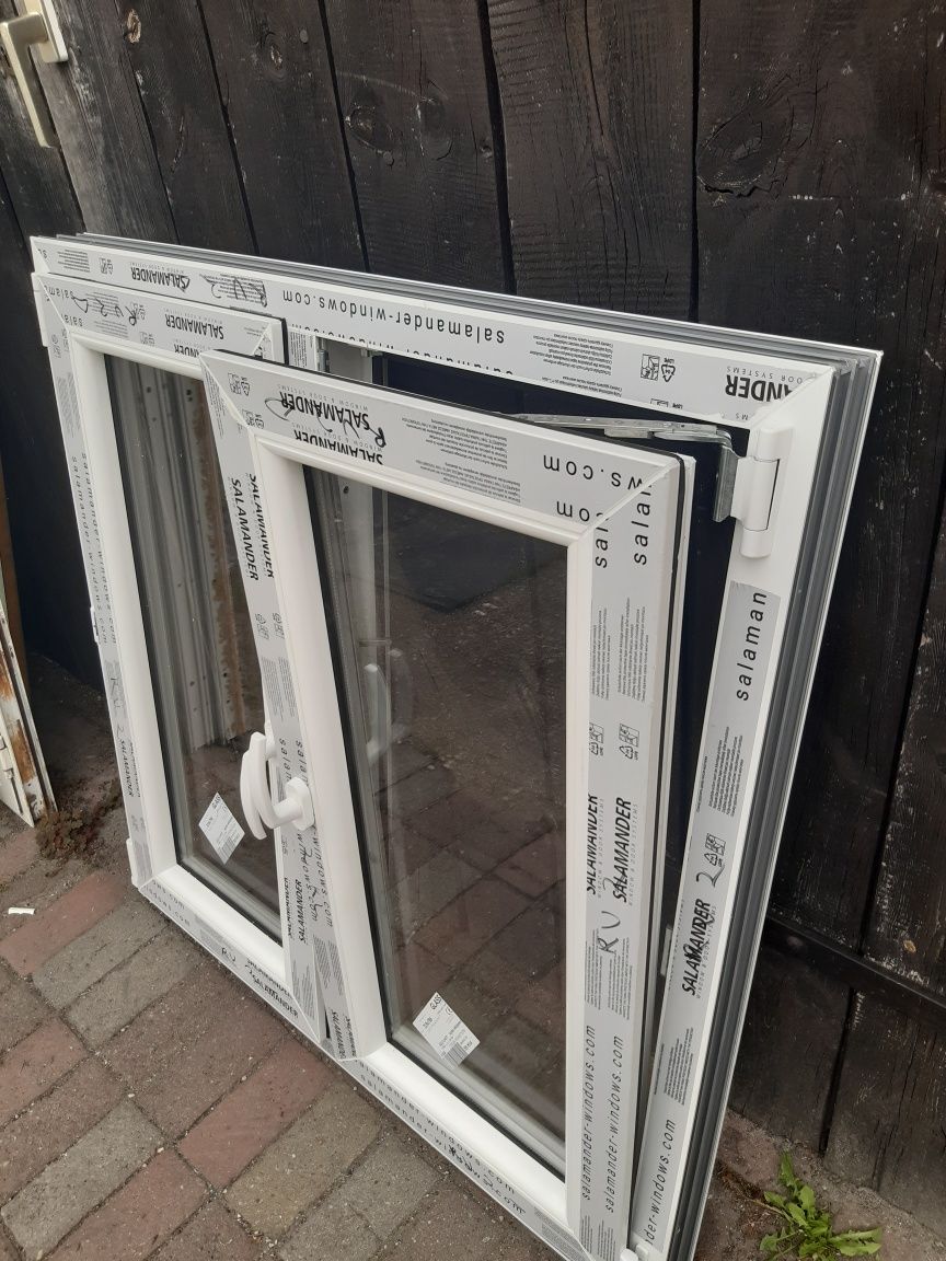 Okna Pcv -sz100x100w- dwuskrz. (mam 10szt)
