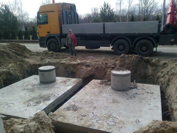 Szamba betonowe, zbiorniki na deszczówkę przeciwpożarowe ppoż
