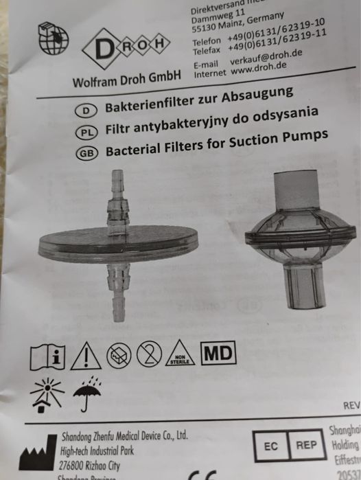Ssak medyczny do usuwania wydzieliny