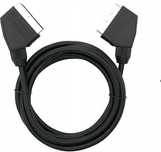 Kabel  przyłącze SCART -SCART Euro  2,5 m