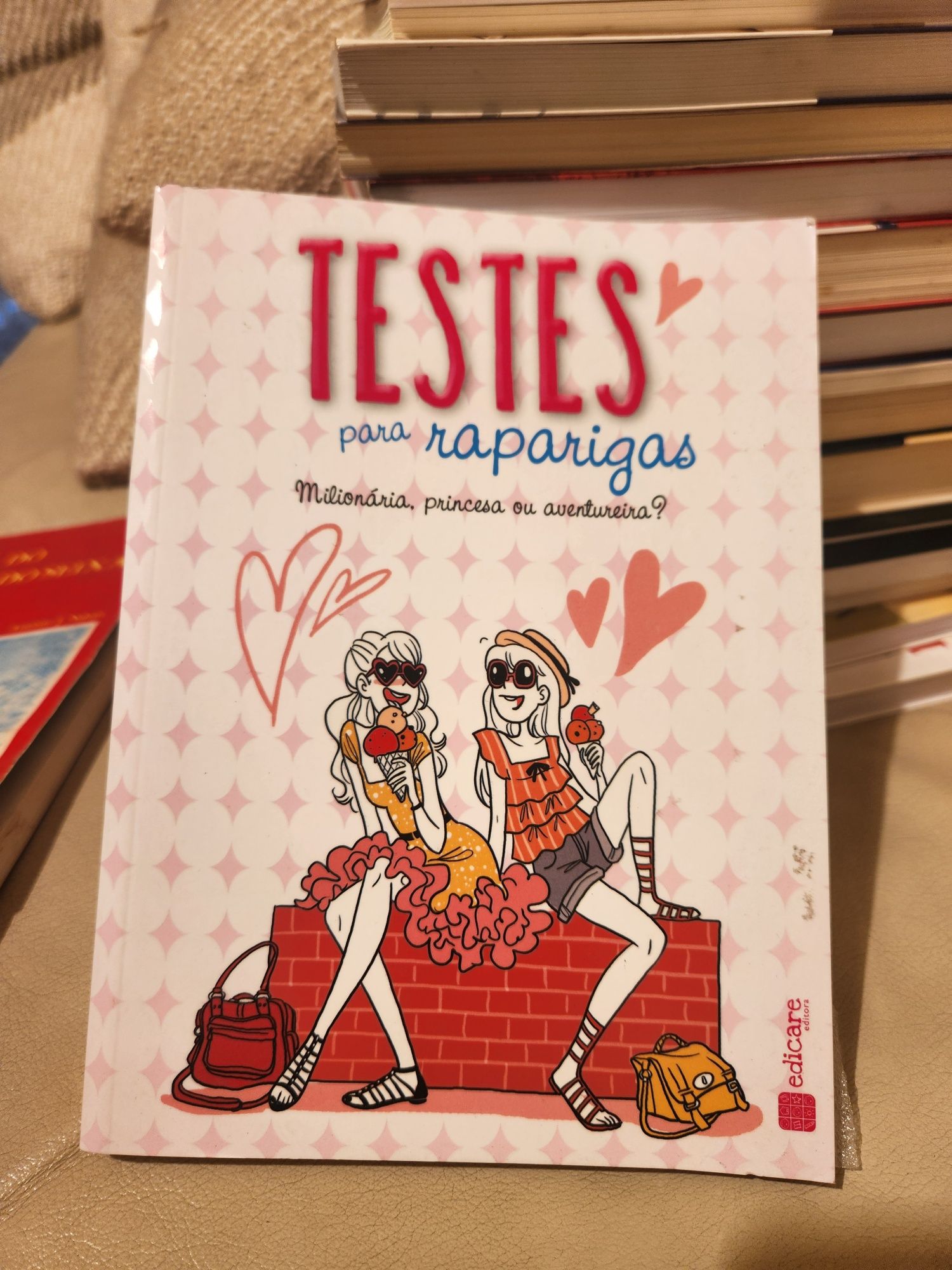Livro testes para raparigas