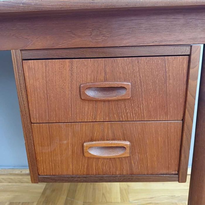 Biurko tekowe Dania lata 70 te