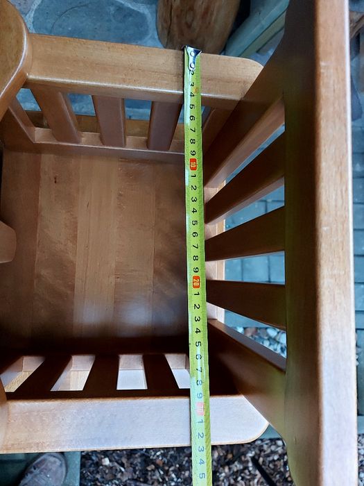 Fotel/krzesło do karmienia DREWNIANE