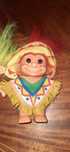 Vintage troll, Russ Troll Doll indianin