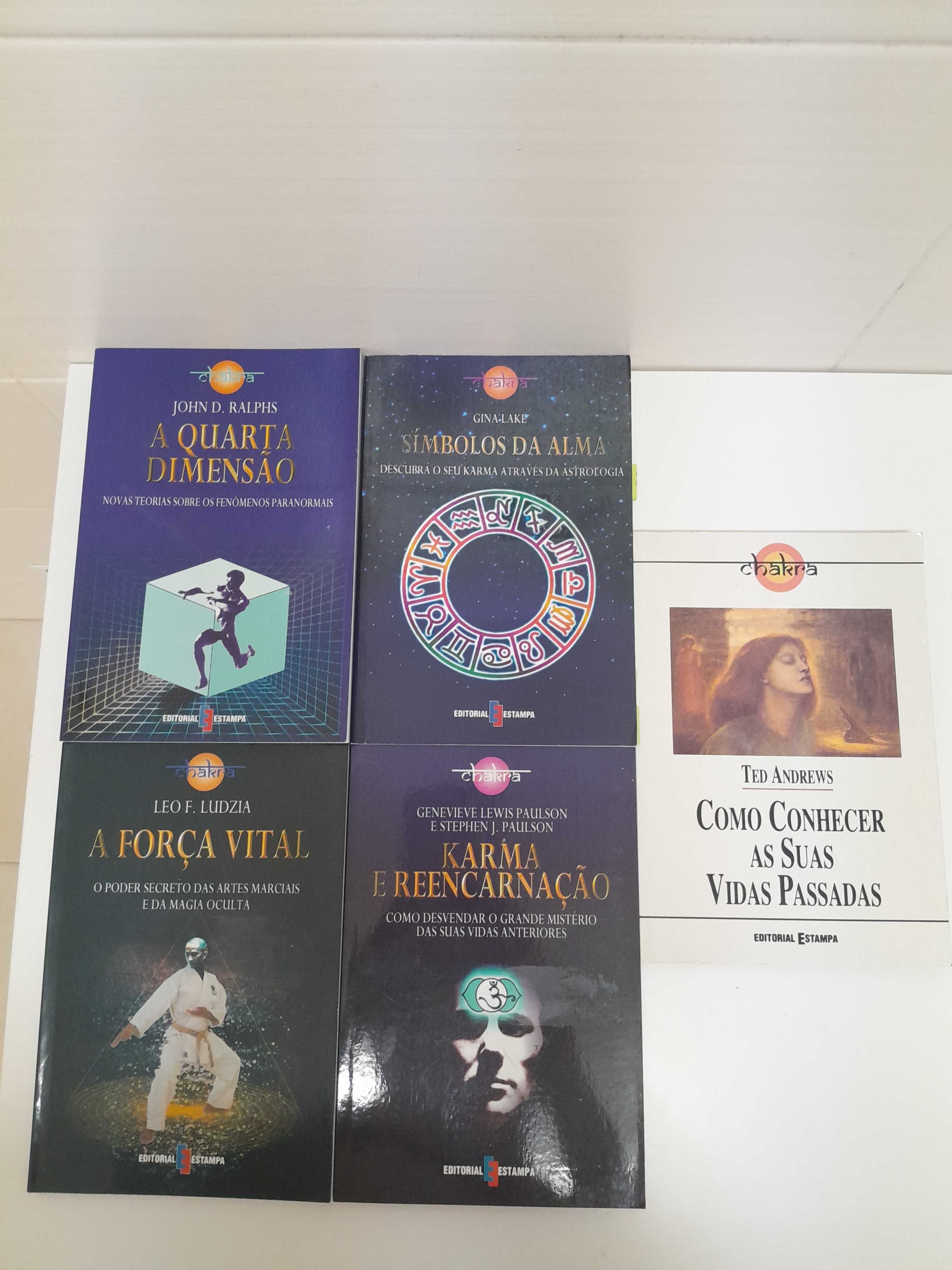Editorial Estampa Colecção Chakra (varios títulos)