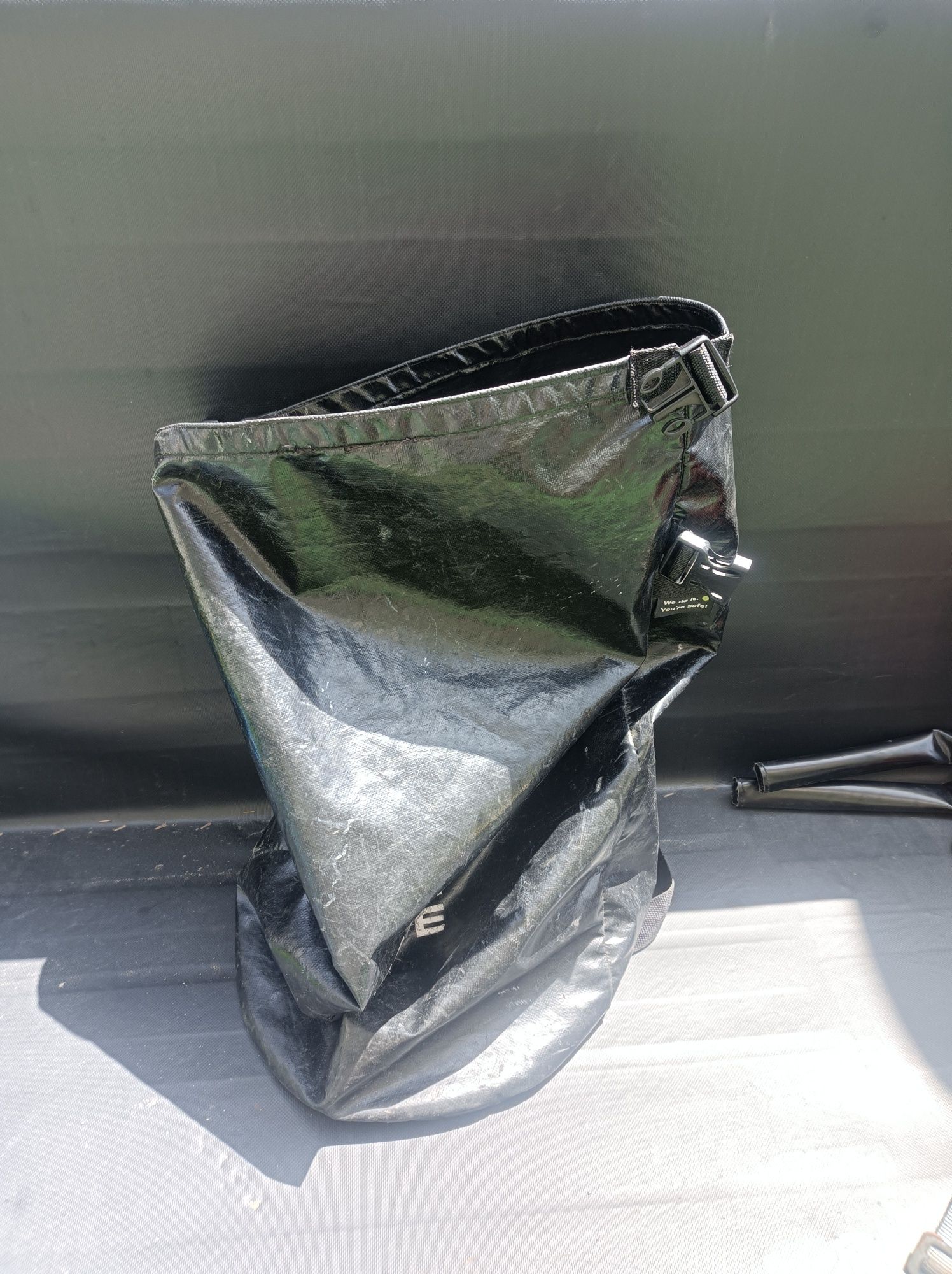 Arnes e material para subida
